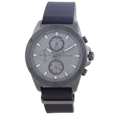 Giordano Multifunction Grey Dial Mens Watch - 1885-04