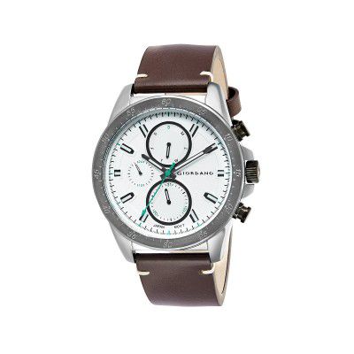 Giordano Multifunctional White Dial Men Watch