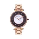Giordano Stylish Analog Watch for Women - Stainless Steel Belt with Classic Roman Numerals, Dual Colored Textured Dial
