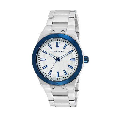 Giordano White Dial Analog Mens Watch - 1948-44