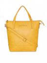 GIORDANOYellow Solid Tote Bag...
