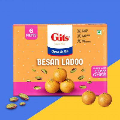 Gits Besan Ladoo X 1 Box 200 gm