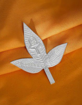 GIVA 925 Pure Silver Textured Bel Patra