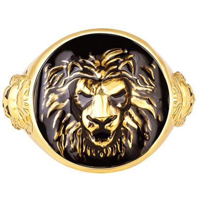 GIVA 925 Silver Golden Roar Of Tiger Men's Ring, Adjustable | Gifts for Women and Girls | With Certificate of Authenticity and 925 Stamp | 6 Months Warranty*