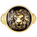 GIVA 925 Silver Golden Roar Of Tiger Men's Ring, Adjustable | Gifts for Women and Girls | With Certificate of Authenticity and 925 Stamp | 6 Months Warranty*...