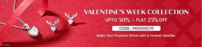 GIVA : Get upto 50% + Flat 25% off this Valentine’s
