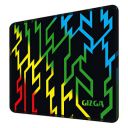 GIZGA essentials (25cm x 21cm Gaming Mouse Pad, Laptop Desk Mat, Computer Mouse Pad with Smooth Mouse Control, Mercerized Surface, Antifray Stitched Embroidery Edges, Anti-Slip Rubber Base...