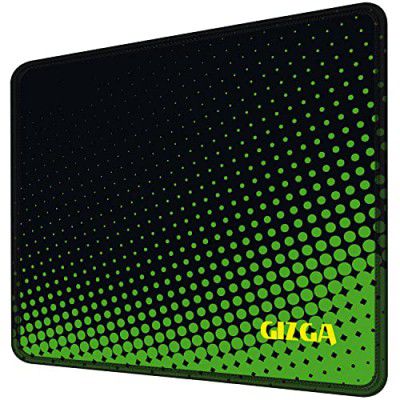 GIZGA essentials Aircase 29Cm X 24Cm Gaming Mouse Pad, Laptop Desk Mat, Computer Mouse Pad with Smooth Mouse Control, Mercerized Surface, Antifray Stitched Embroidery Edges, Anti-Slip Rubber Base