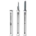 Gizga Essentials Earphone Earpod Cleaning Pen for AirPod, Earbuds, Headphones, Wireless Earphones, 2-in-1 Multifunctional Cleaning Kit, Metal Pen & Sponge, Cleans Keyboards Laptops Mobiles, White...