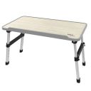 Gizga Essentials Ergonomic Height Adjustable Foldable Multi-Function Portable Laptop Table (Neon Green)...