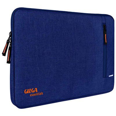 Gizga Essentials Laptop Bag Sleeve Case Cover Pouch for 15-Inch,15.6-Inch Laptop for Men & Women Nylon Fabric (Blue)