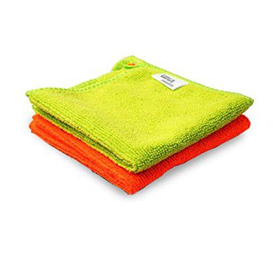 Gizga Essentials Microfiber Cloth, 240 GSM, 2 units