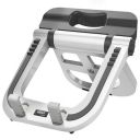 Gizga Essentials Portable Laptop Stand - Multi Functional Foldable Stand for Laptops/MacBook, Mutli Angle/Height Adjustable, Light Weight (White)...