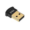 Gizga Essentials USB Bluetooth Adapter for PC, 5.0 Bluetooth Dongle Receiver Support Windows 11/10/8.1/8/7 for Desktop, Laptop, Mouse, Keyboard, Printers, Headsets, Speakers, PS4/ Xbox Controllers...