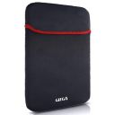GIZGA Protective Reversible 39.62 cm (15.6 Inch) Laptop Sleeve (Black+ Red)...