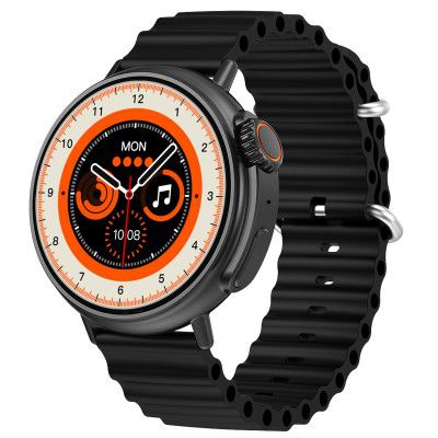GIZMORE Cult 3.86 CM (1.52) Full HD | AOD with 700 NITS Brightness BT Calling watch