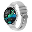 GIZMORE Gizfit Curve 4.69"|AOD 500 NITS|360x360 HD Display Bluetooth Calling Smartwatch (Gray)...