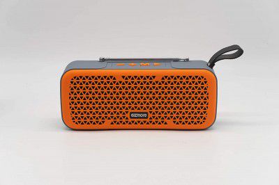 GIZMORE MS510 Ultra Portable 10W Music Box Wireless Bluetooth Speaker with FM (Orange)