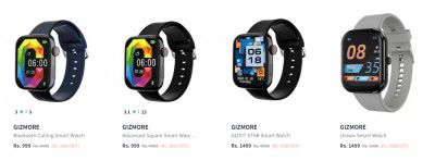 Gizmore Smart Watches Start at Rs999