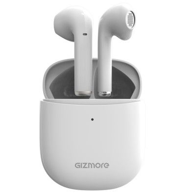 GIZMORE TWS 801 Air Massive Playback Upto 25 Hr, Voice Assistant & Type-C Fast Charge Bluetooth Headset