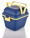 Glaciers Marketing Plastic Dieting Airtight Lunch/Tiffin Box Set 3 Compartment Tiffin with Handle & Push Lock for Travelling, School Kids & Office Exclusive (Multicolor)...
