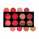 Glam21 Blush & Highlighter Palette|Silky Smooth Pigments for Long-Lasting Shimmer Glow | 21.5 gm - Chic -01...