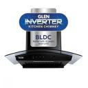 Glen 90 cm 1200 m3/hr Filterless Autoclean Kitchen Chimney with Brushless DC Motor & Inverter Technology (6071 BLDC BLCK 90)...