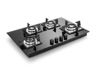 Glen 3 Burner Toughened Glass Top LPG Gas Stove| 1038 GT FBM
