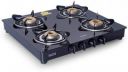 Glen 4 Burner Gas Stove 1043 GT Brass Burner  ...