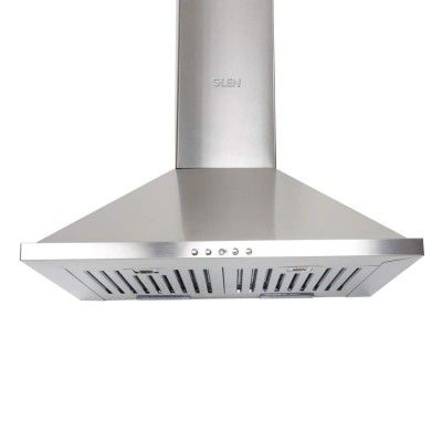 Glen 60 cm 1000 m3/hr Pyramid Chimney Baffle Filters Push buttons (6075 SS)