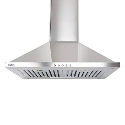 Glen 60cm 1000 m³/hr Pyramid Kitchen Chimney (CH6050DXSS60BF)