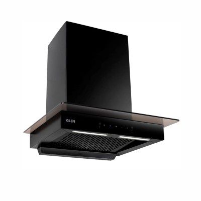 Glen Auto Clean Glass Filter less Kitchen Chimney (CH6062BLAC60)