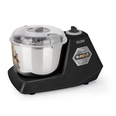 Glen Automatic Electric Atta Maker Machine, 3 Litre, 650W -Black (SA-3032DMBL)