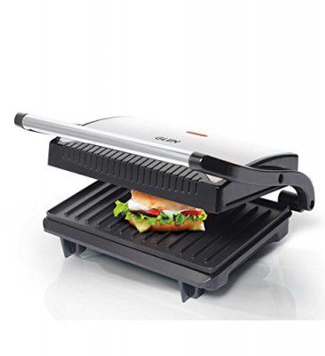 Glen Electric Grill Sandwich Maker, 850W, 2-Year Warranty - 3029GRILL