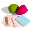 Gleva 6 Pcs Beauty Blender Sponge Set, Blending Puff for Flawles Makeup, Beauty Blender for Liquid Foundation, Cream, Powder, Wet & Dry Makeup Applicator for Girls & Women (Multicolor)...