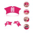 Gleva Multifunctional Eye Makeup Aids Tool for Nose Shadow Highlighter/Winged Eyeliner/Lip Line/Eyelash, Silicone Nose Contour Stencil (Rose)...
