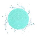 Gleva Portable Washing Tool Cosmetic Brush Cleaner Hand Washing Silicone Makeup Cleaning Brush Scrubber Mat with Suction Cup (Green Round)...