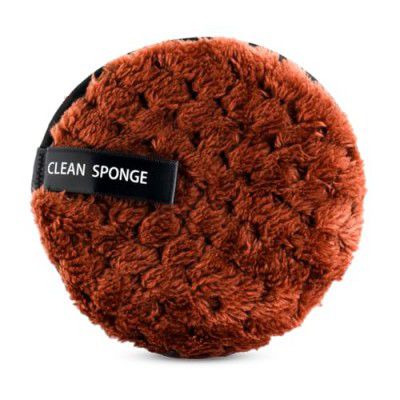 Gleva Reusable Makeup Remover Pad, Double Side Washable Face Pad for All Skin Types (Brown)