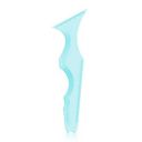 Gleva Silicone Multi-Purpose Eye Makeup Tool for Winged Eyeliner, Reusable Stencils for Eyebrow Pencil, 5 in1 Stencils for Hooded Eyes Makeup Tools for Beginners. (Blue)...