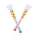 Gleva Soft Silicone Facial Mud Applicator Clay Tools Face Mask Brushes, Hairless Moisturizers Applicator Tools, Face Mask Beauty Tools for Sleeping Mask for Girls & Women's (Pack of 2)...