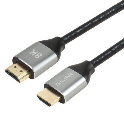 GLINK GL-402 Certified 8K eARC HDMI CABLE 2.1V 2Mtrs. 48Gbps 8K@60Hz