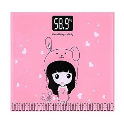 Glives Digital Lcd Body Fitness Weighing Scale Body Weight Measurement Scale Digital Bathroom Weighing Scale