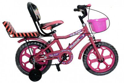 Global Bikes 14T Kids Bicycle for Boys & Girls 2 to 5 Years