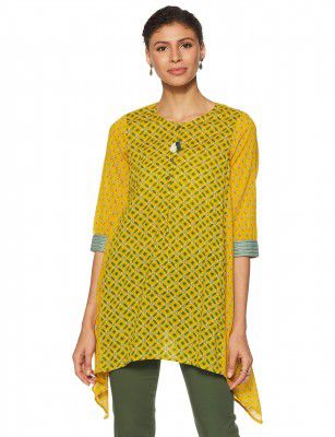 global desi Women's Cotton Regular Fit Shirt