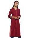 global desi Women's Rayon Regular Kurta...