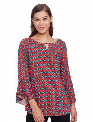global desi Women's Regular fit Top (AW19GW052TPRYRUSTXS_Rust X-Small)