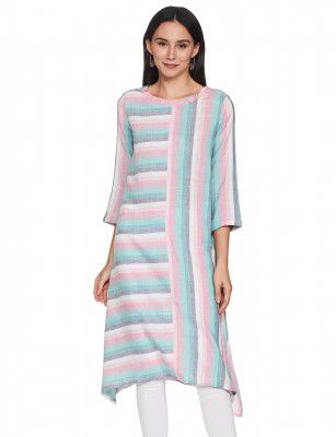 global desi Women's Regular Tunic Shirt