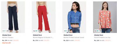 Globaldesi Upto 75% Off Starting From Rs.324