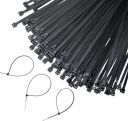 GLOBOMOTIVE Teeth Grip Nylon Self Locking Cable Ties, Black (100 mm x 2.5 mm, 4 inch, Pack of 100)...