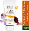 Globus Naturals Gold Peel Off Mask Enriched with Vitamin E, For Radiance & Glow  (100 g)...